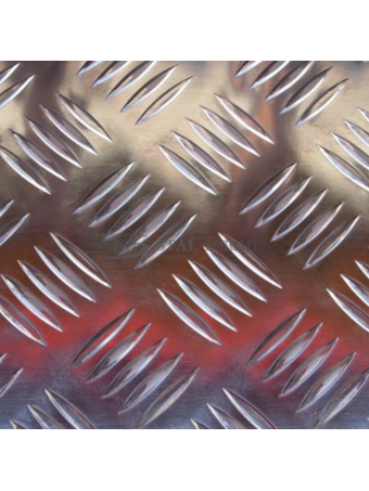 Blacha ryflowana aluminiowa twarda 5754 H114