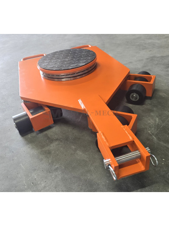PROMOCJA Wózek rotacyjno-skrętny Wro14a 8t. Platforma transportowa z płytą obrotową