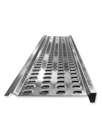 Panel stalowy Lohr typ D 4-otw. 51x250cm Certyfikat VDI 2700 Laweta Najazd Platforma Pomoc drogowa