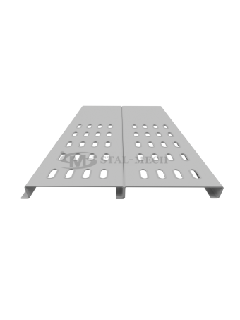 Panel podłogowy Lohr poprzeczny stalowy 200x23,5cm Certyfikat VDI 2700 Laweta Najazd Platforma Pomoc drogowa Holownik