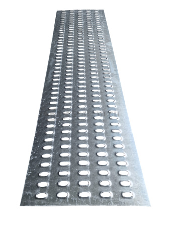 Blacha Lohr stal ocynk 5-otw. 62x300cm Certyfikat VDI 2700 Laweta Najazd Platforma Pomoc drogowa Holownik