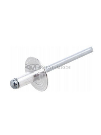 Nit zrywalny aluminium/stal 4,8x16mm z dużym kołnierzem K16 szt. 100