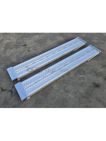 Najazdy aluminiowe PROFESSIONAL 200x30x9cm kątownik 7t. Laweta Najazd Platforma Holownik Pomoc drogowa Naczepa TIR Altec Metalmec